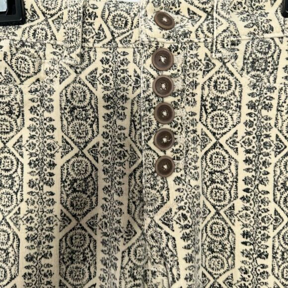 Anthropologie Pilcro High Rise Button Fly Skinny Corduroy Pants Size 25 - Picture 5 of 9